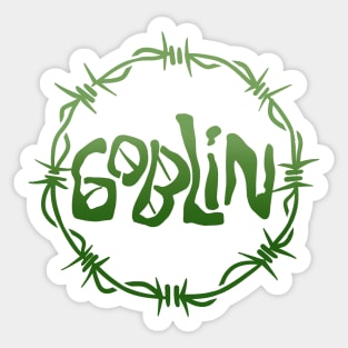 Goblin (Green Ombre) Sticker